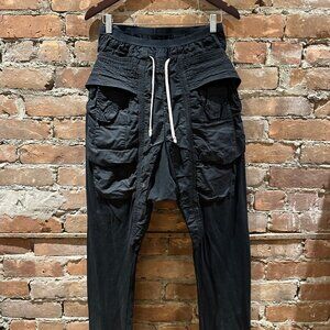 Rick Owens DRKSHDW Drop-Crotch Creatch Cargo lightweight Pants  (S/S 2009)